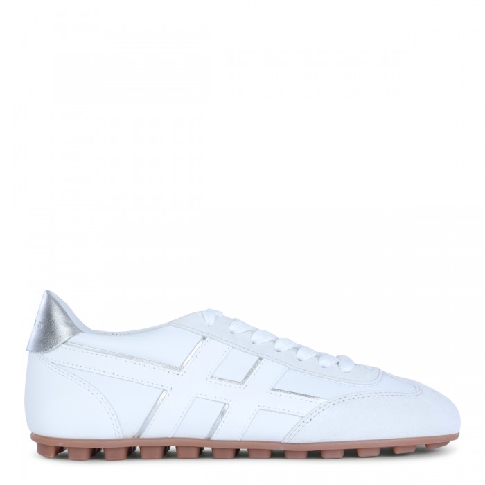 WHITE LEATHER SNEAKERS