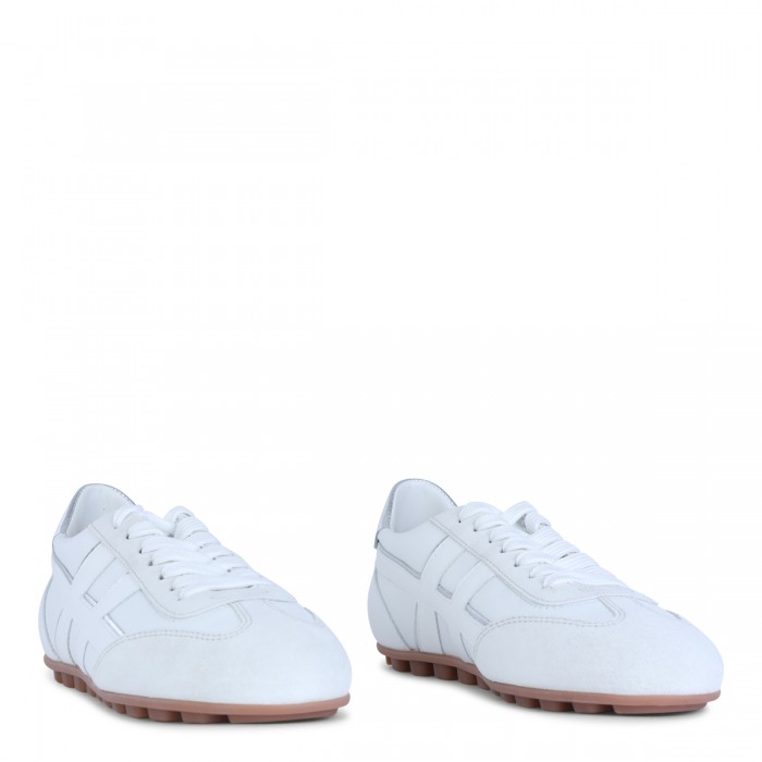 WHITE LEATHER SNEAKERS 2