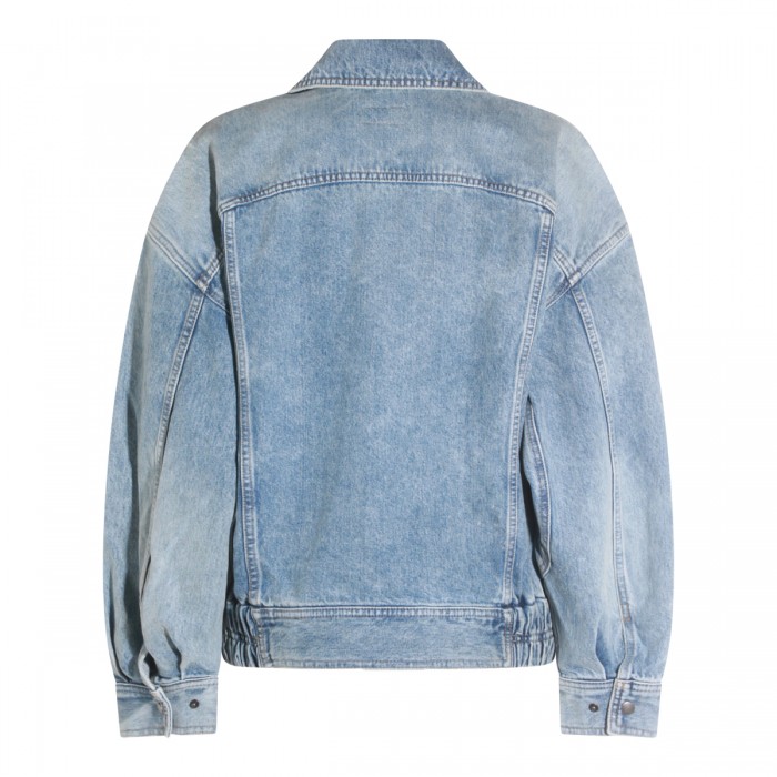 BLUE COTTON DENIM JACKET 2