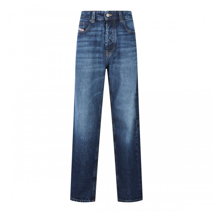 BLUE COTTON DENIM JEANS