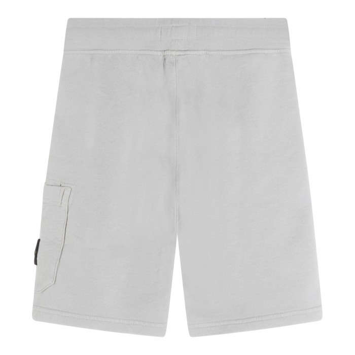 GREY COTTON SHORTS 2