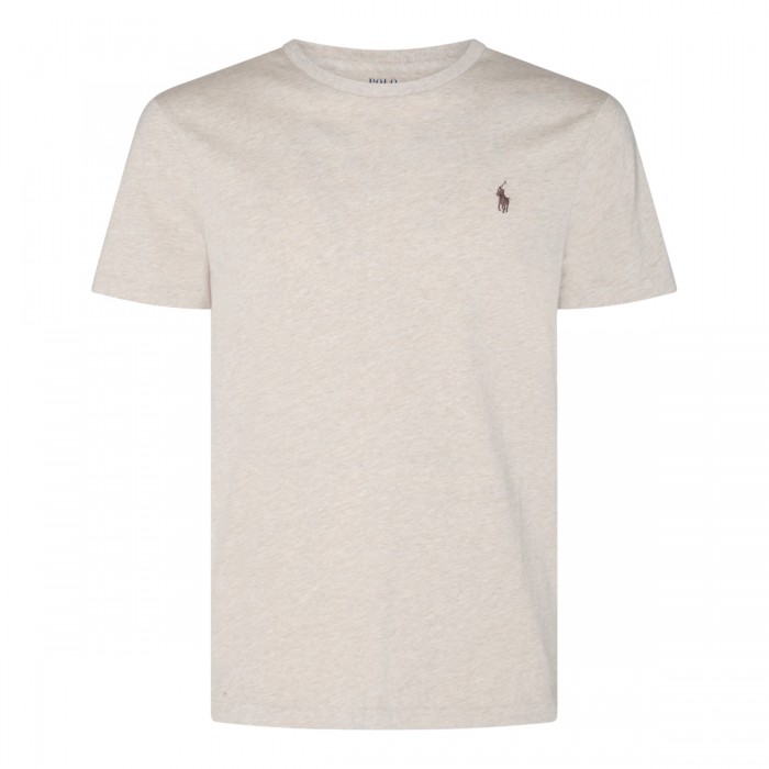 BEIGE COTTON T-SHIRT