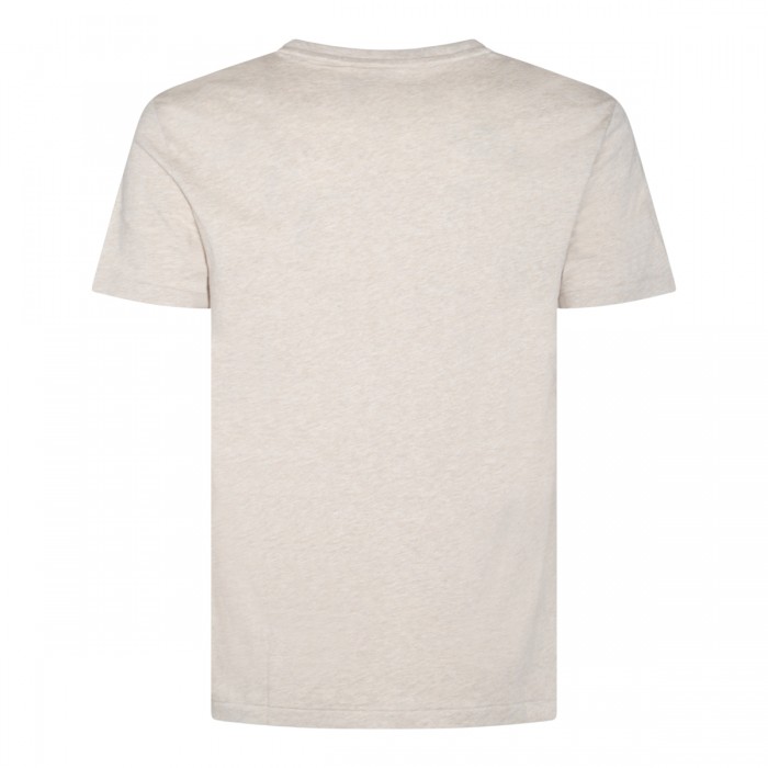 BEIGE COTTON T-SHIRT 2
