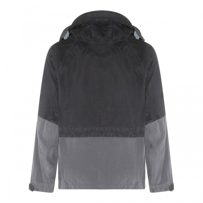 BLACK COTTON CASUAL JACKET 2