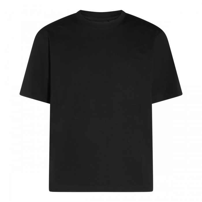 BLACK COTTON T-SHIRT
