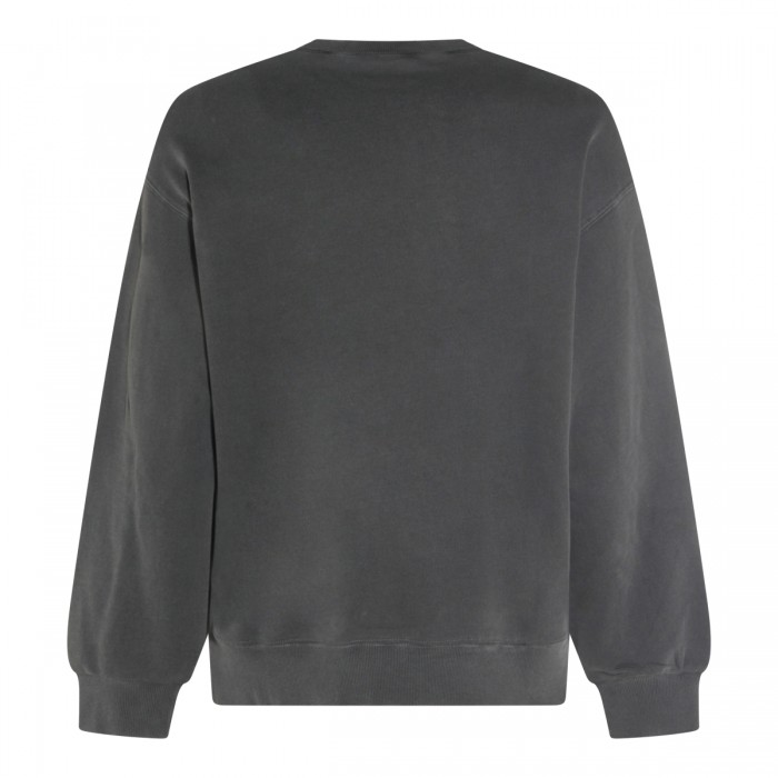 BLACK COTTON SWEATSHIRT 2