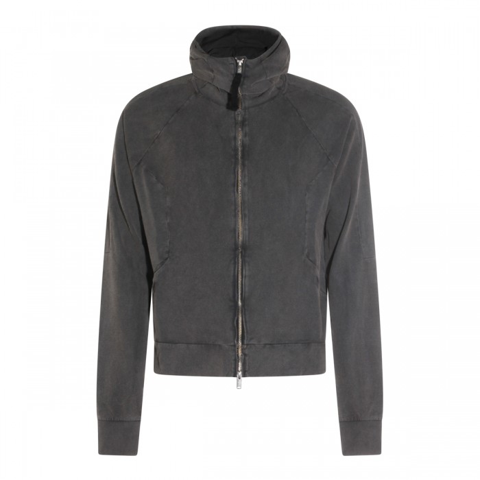 GREY COTTON SWEATSHIRT