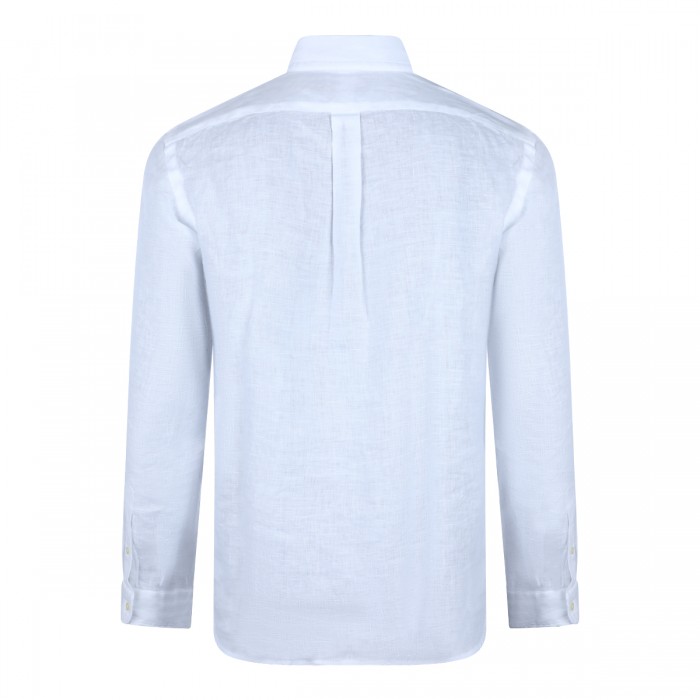 WHITE LINEN SHIRT 2