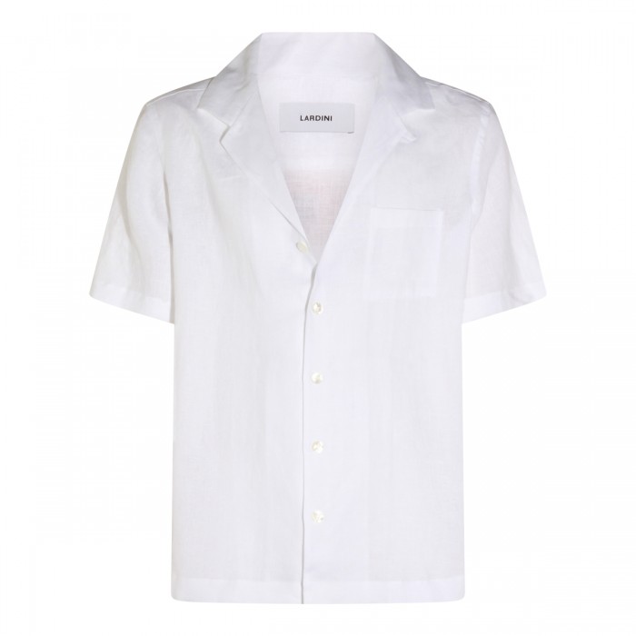 WHITE LINEN SHIRT
