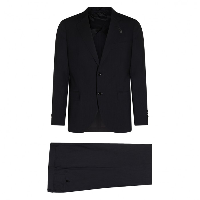 DARK BLUE WOOL SUITS