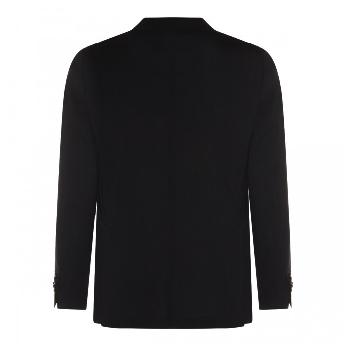 DARK BLUE WOOL SUITS 2