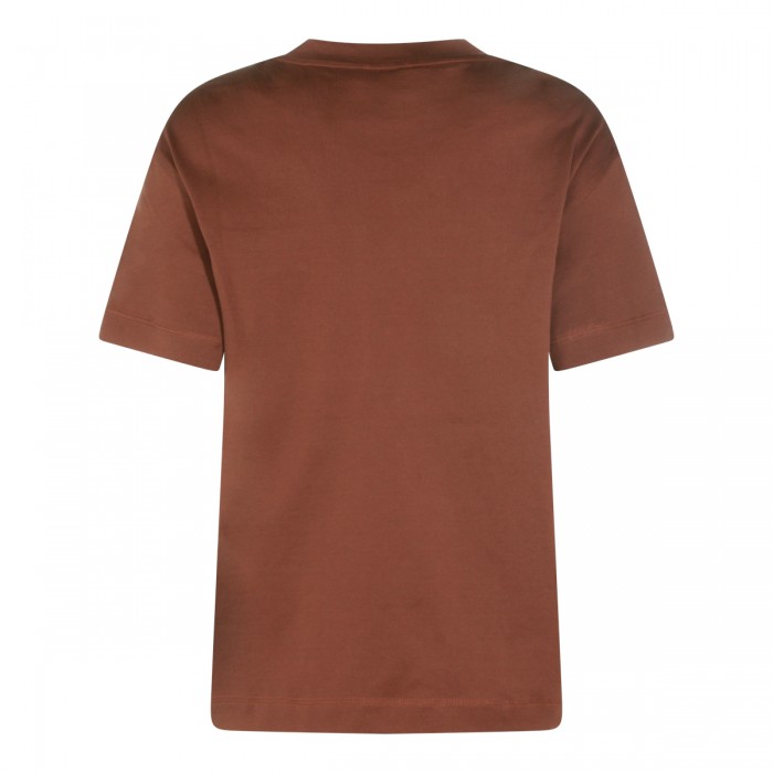 BROWN COTTON T-SHIRT 2