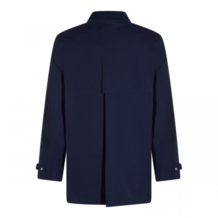 BLUE COTTON CASUAL JACKET 2