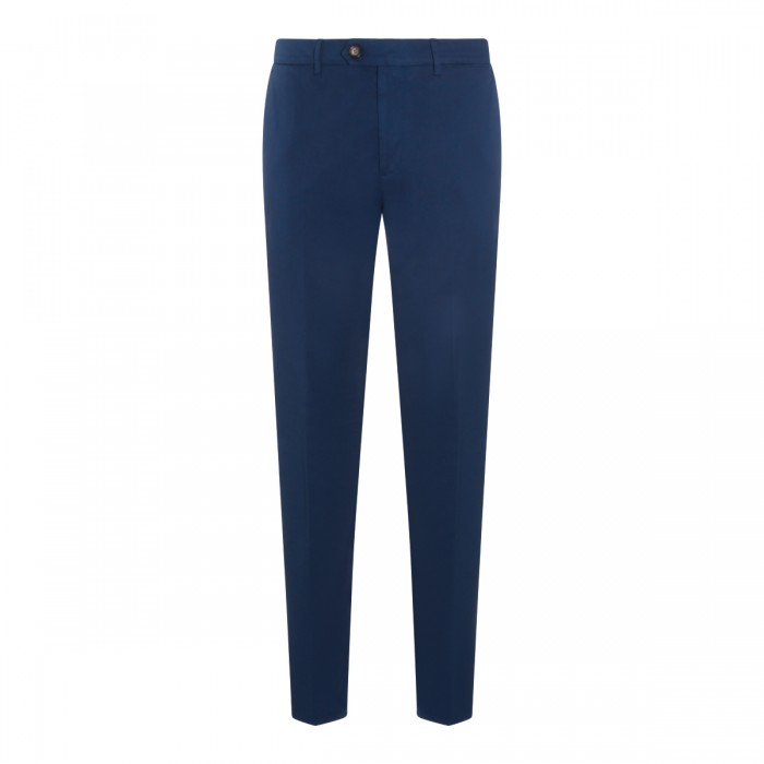 BLUE COTTON PANTS