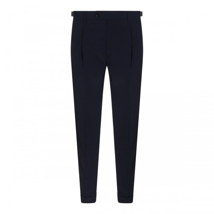 BLUE COTTON PANTS