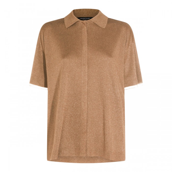 BROWN POLO SHIRT