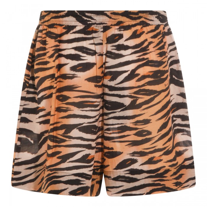 ANIMALIER COTTON SHORTS 2