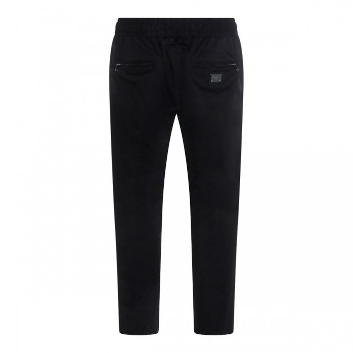 BLACK COTTON PANTS 2