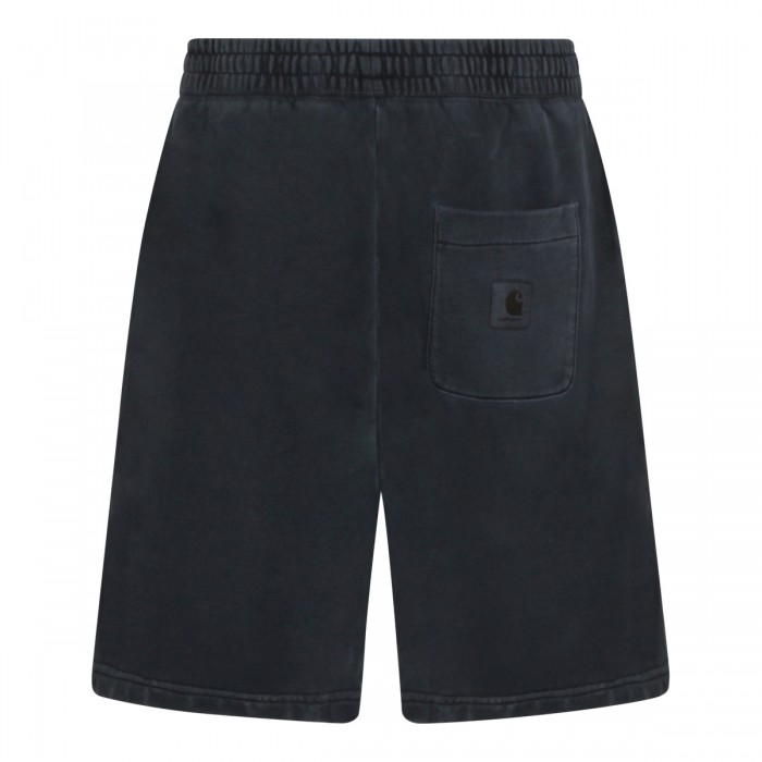 BLACK COTTON SHORTS 2
