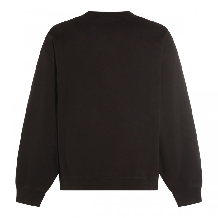 BLACK COTTON SWEATSHIRT 2