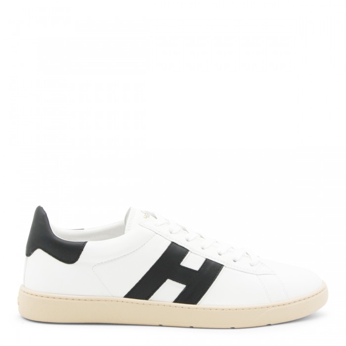 WHITE AND BLACK SNEAKERS