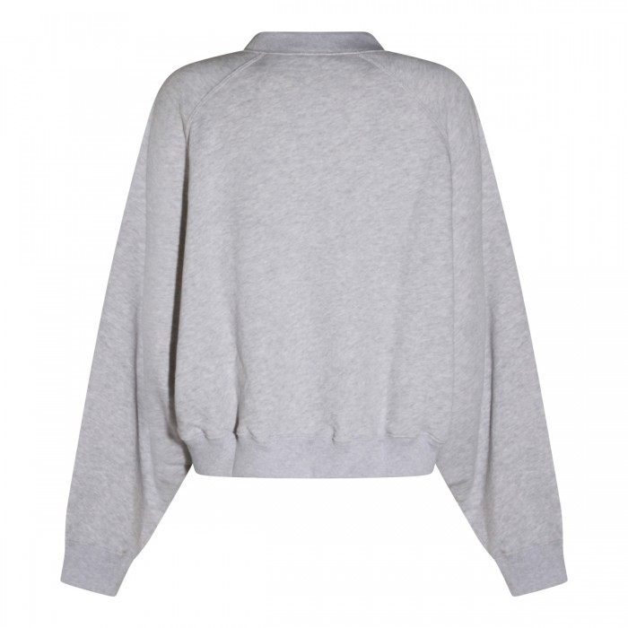 GREY COTTON SWEATSHIRT 2