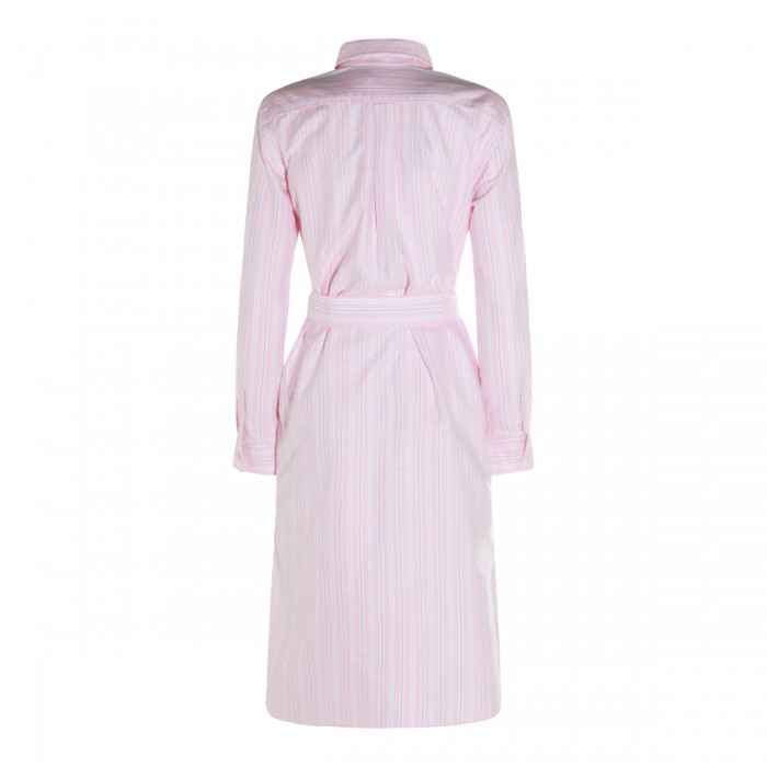 PINK COTTON MIDI DRESS 2