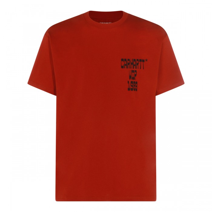 RED COTTON T-SHIRT