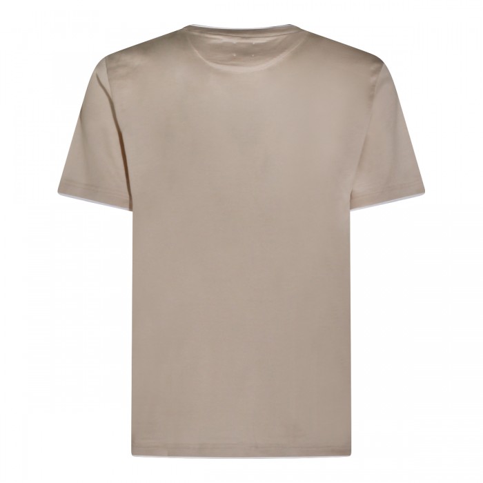BEIGE COTTON T-SHIRT 2