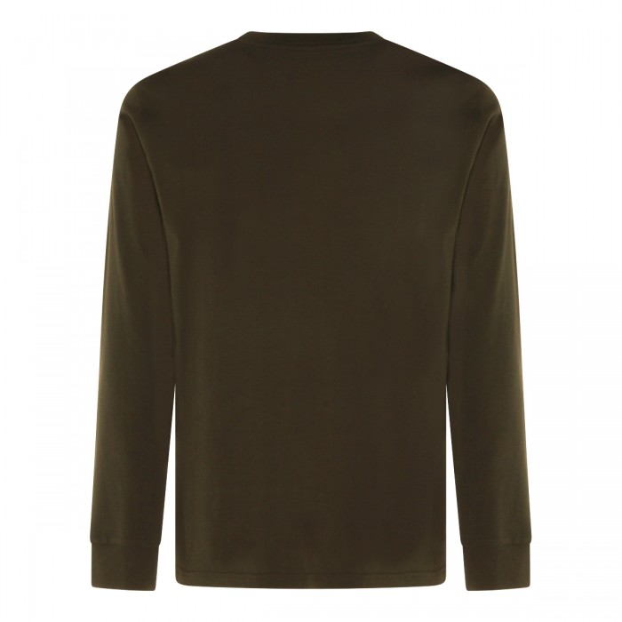 DARK GREEN COTTON T-SHIRT 2