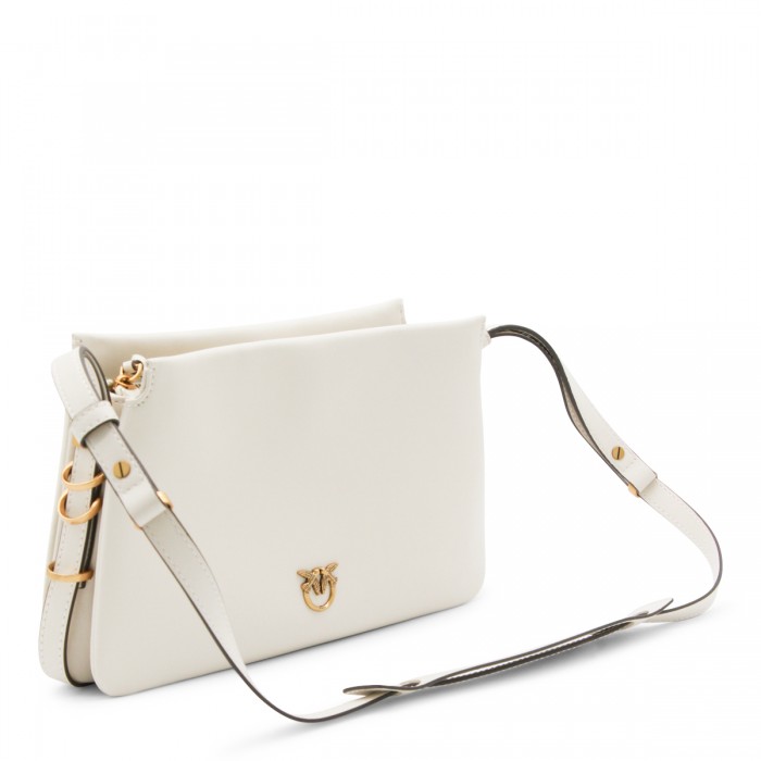 WHITE LEATHER TRIPLET MINI... 2