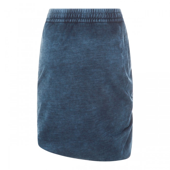 BLUE COTTON ORB SKIRT 2