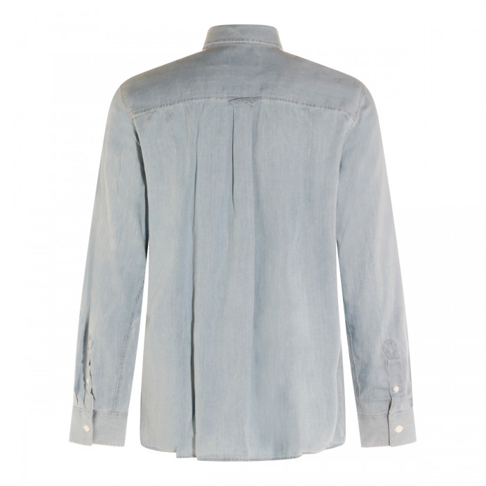 LIGHT BLUE COTTON SHIRT 2