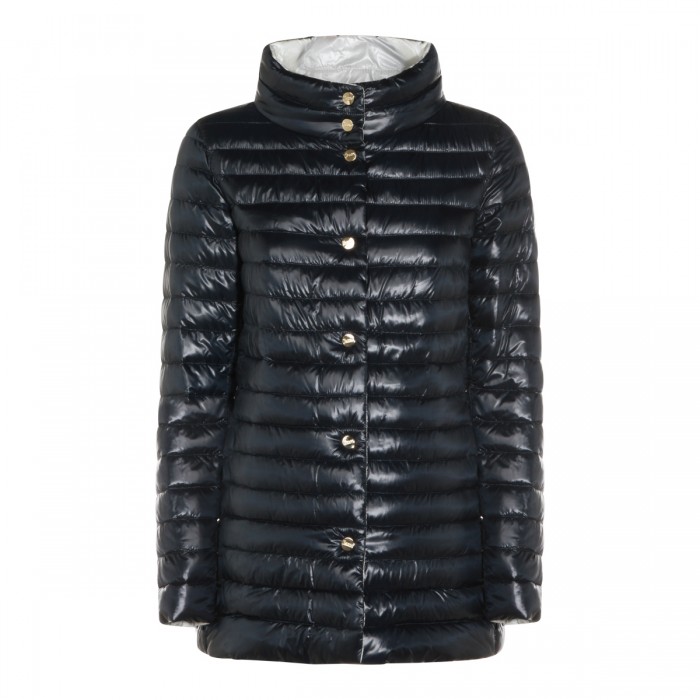 BLUE NAVY PUFFER MIDI DOWN...