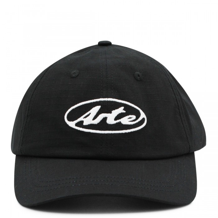 BLACK COTTON HAT
