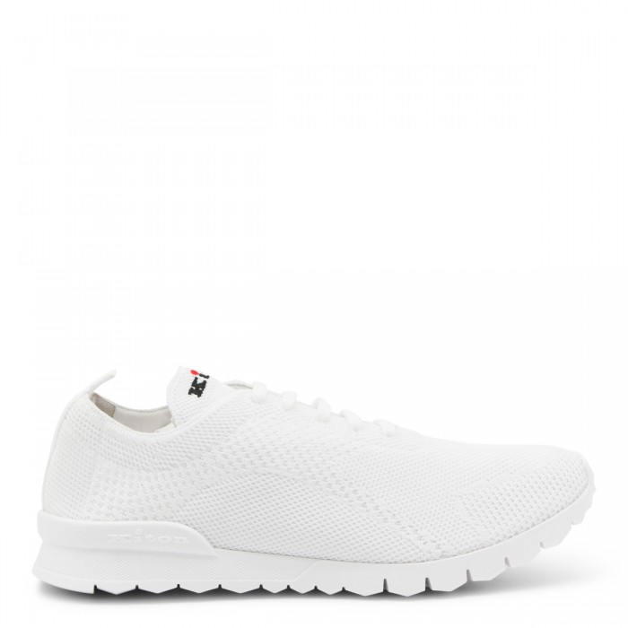 WHITE COTTON SNEAKERS