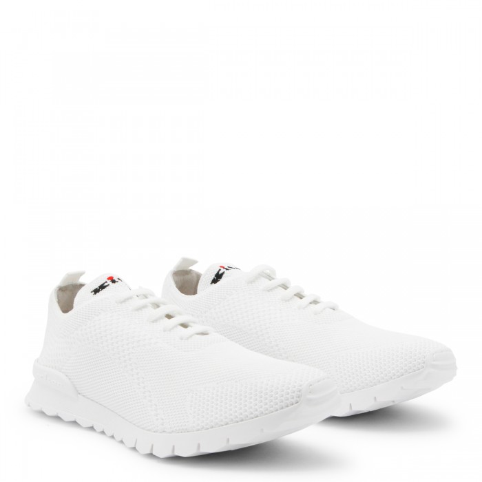 WHITE COTTON SNEAKERS 2