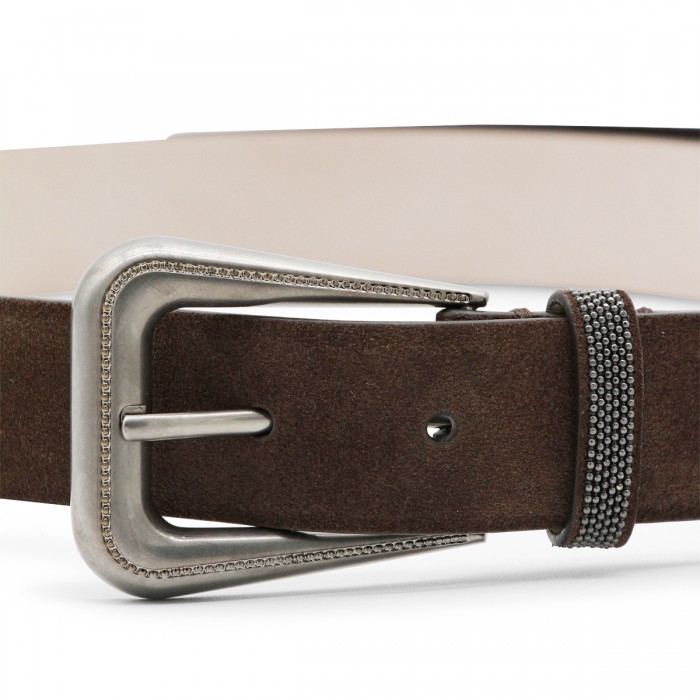 BROWN LEATHER BELT 2