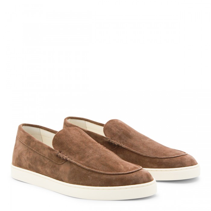 BROWN LEATHER LOAFERS 2