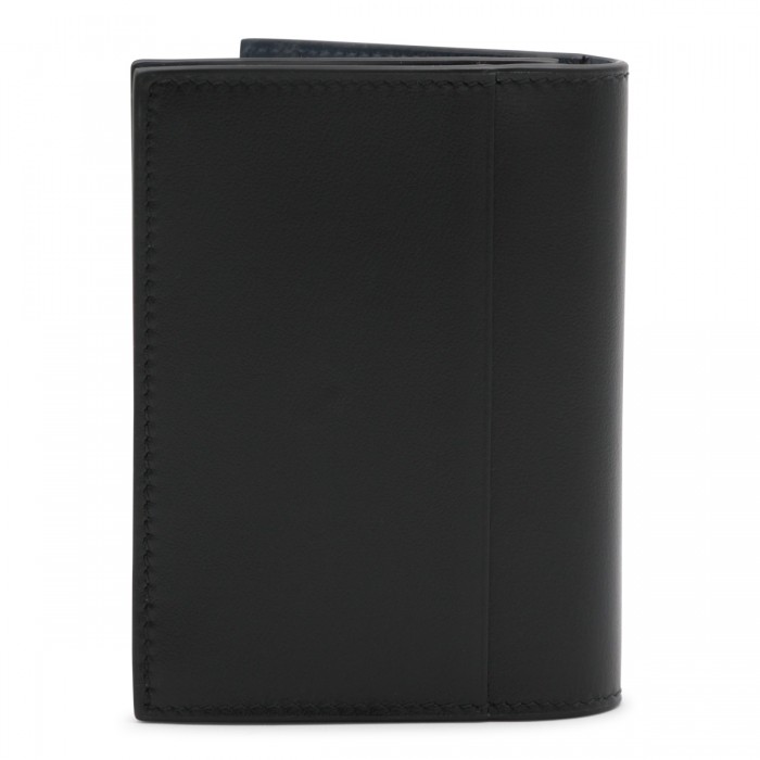 BLACK LEATHER CARD HOLDER 2