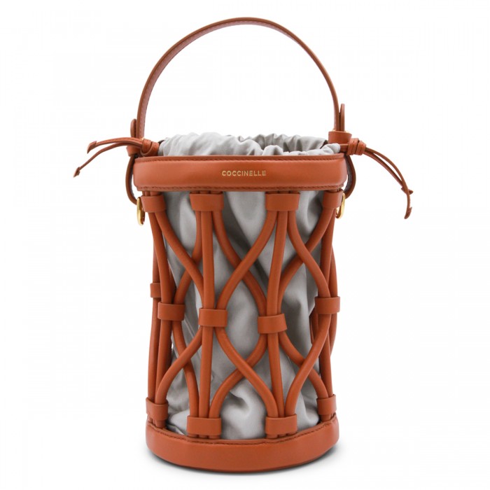 CRAB LEATHER KOI SATCHEL