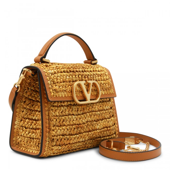 BEIGE AND GOLD LEATHER TOP... 2