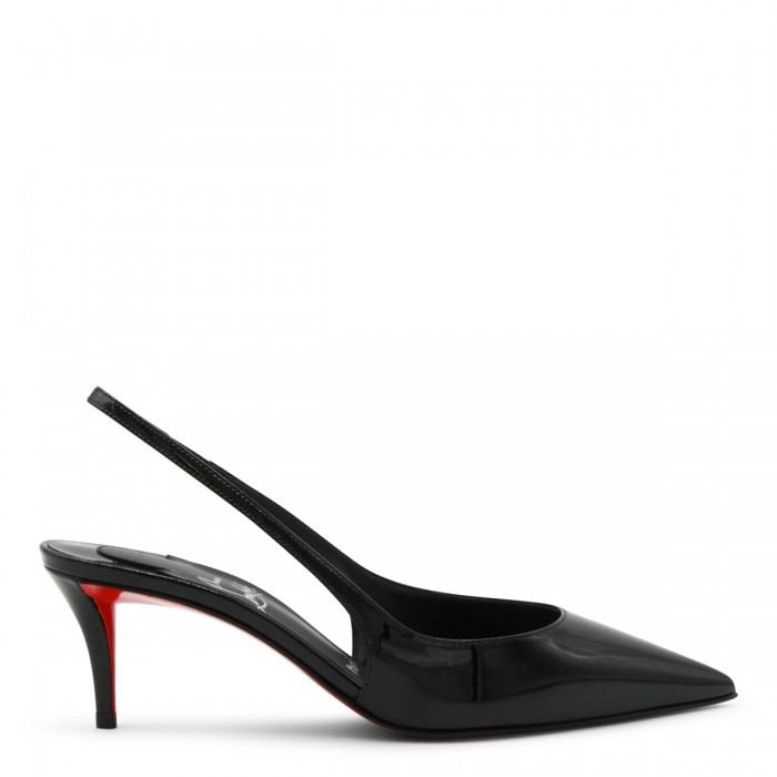 BLACK MISS Z SLING PUMPS