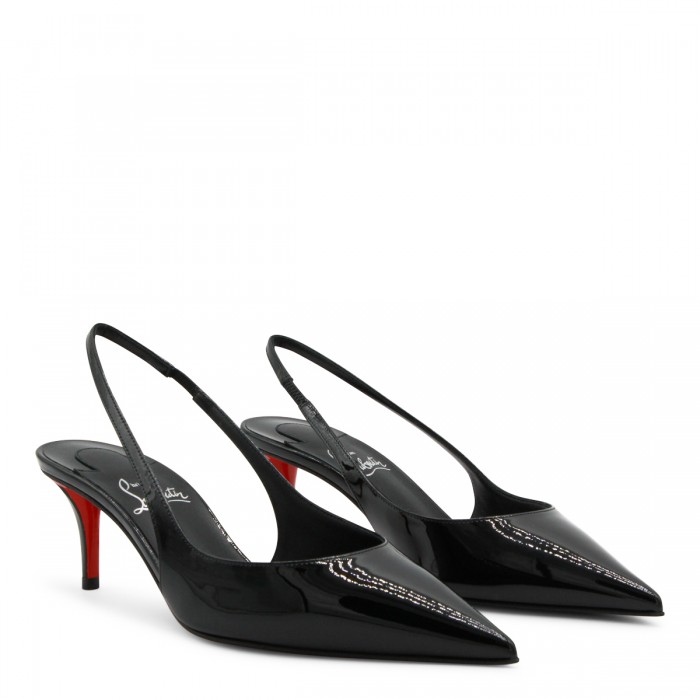BLACK MISS Z SLING PUMPS 2