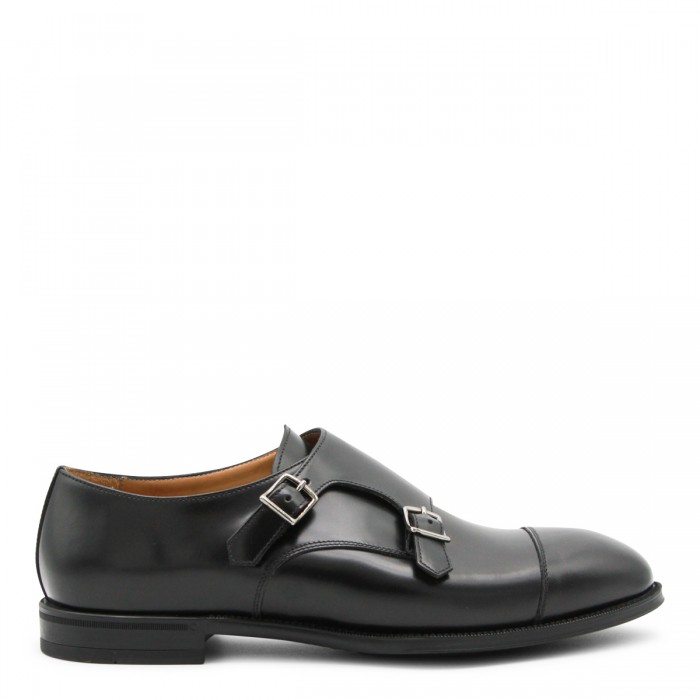 BLACK LEATHER FORMAL SHOES