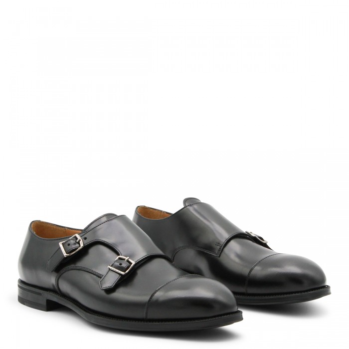 BLACK LEATHER FORMAL SHOES 2