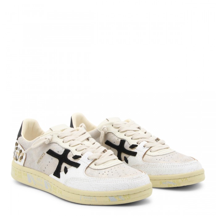 WHITE LEATHER SNEAKERS 2