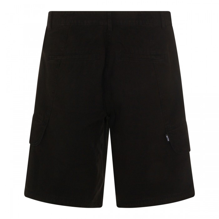 BLACK COTTON SHORTS 2