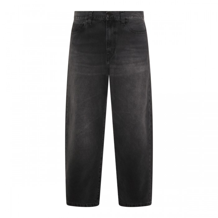 BLACK WORN LANDON COTTON JEANS
