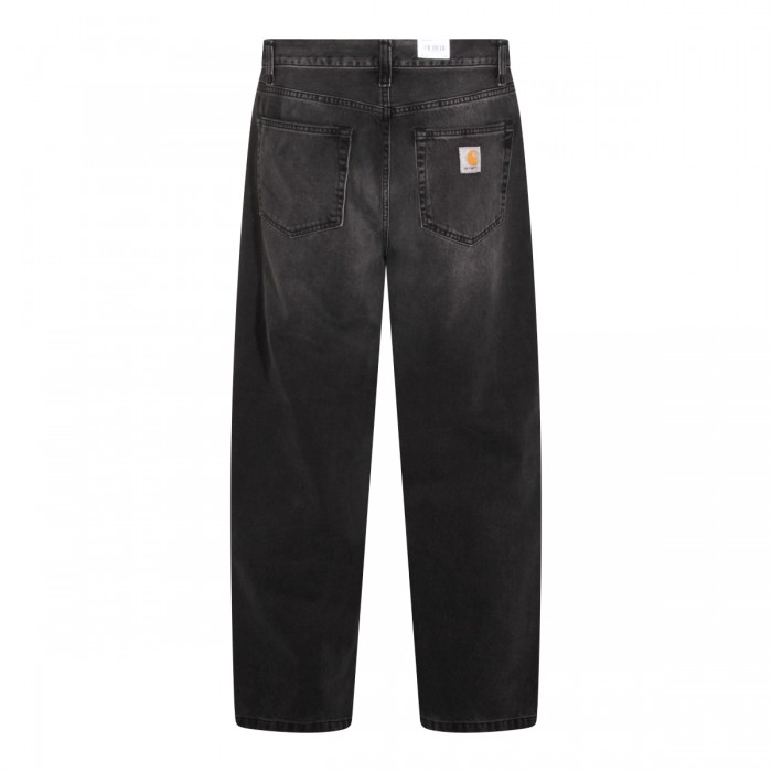 BLACK WORN LANDON COTTON JEANS 2